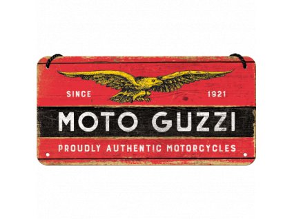 Plechová ceduľa Moto Guzzi