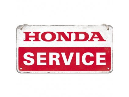 Plechová Ceduľa Honda Service