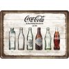 Plechová Pohľadnica Coca-Cola Bottle