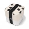 Desiatový box Lunch Box Monbento Square - Graphic Plume - Made in France