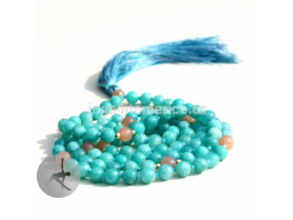 160 mala amazonit mesicni kamen 6mm