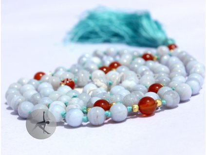 208 mala modry krajkovy achat 6mm