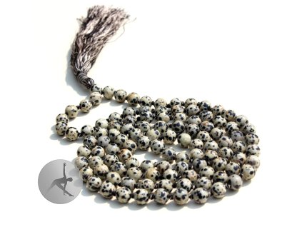 Dalmatian Jasper 8 mm