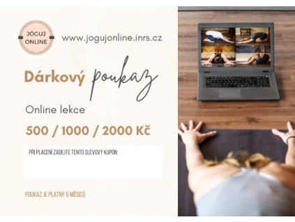 Dárkový poukaz ONLINE (2)