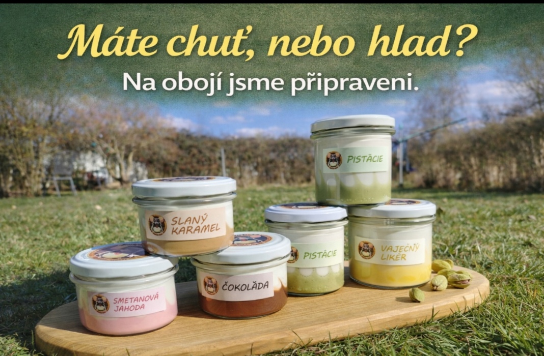 ručně vyráběné Jogurty z Vysočiny