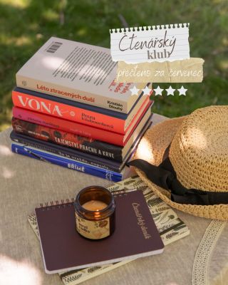 Čtenářský klub za měsíc červenec 📚♥️👀 ➡️➡️➡️ Vona - Petra Klabouchová: Na novou knihu od Petry Klabouchové jsem se strašně...
