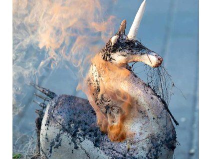 Keramický Jednorožec Ohnivec  Keramika Jednorožec