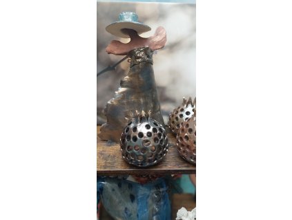 Svícen/DEKORACE/ Granátové jablko  Svícen/DEKORACE/ Granátové jablko