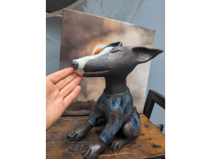 Keramický Chrtík  Keramický Chrtík