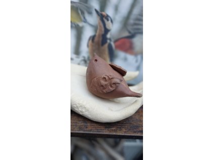 Keramický ptáček Edice Přírodní vzhled  Keramický ptáček Edice Colours