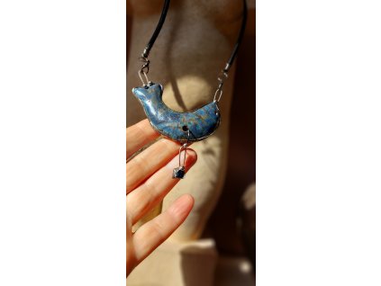 Keramický náhrdelník Rybka  Keramický náhrdelník Rybka