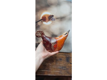 Keramický ptáček Edice Barevní  Keramický ptáček Edice Barevní