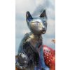 Keramická socha Kočka  Keramická socha Kočka