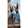 Keramická socha Zajíci  Keramická socha Zajíci