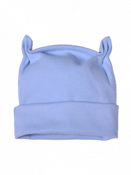 čepička růžek modrá