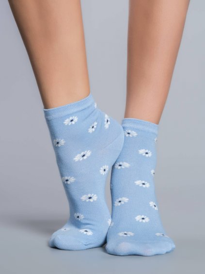 S59 ponozky daisy blue