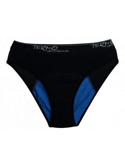 menstruacni kalhotky sport cerna a