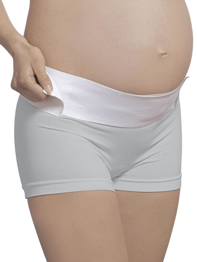 Nastavitelný těhotenský podpůrný pás Barva: bílá, Velikost: M