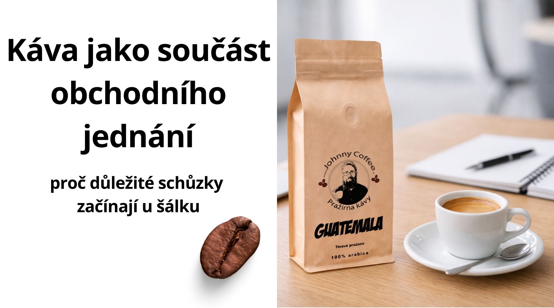 Káva jako součást obchodního jednání