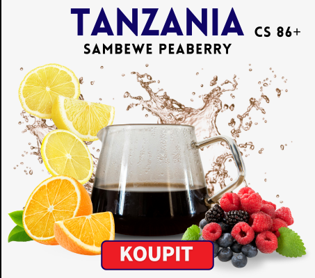 Káva z Afriky - Tanzanie Sambewe Peaberry Cupping score 86+