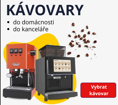 Kávovary do kanceláře a domácnosti