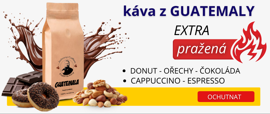 Káva z Guatemaly na espresso a cappuccino do kávovaru