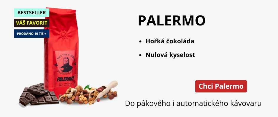 Palermo, ideální káva do parkových a automatických kávovarů