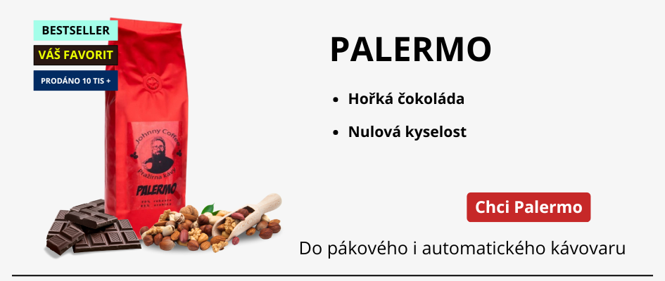 Palermo, ideální káva do parkových a automatických kávovarů