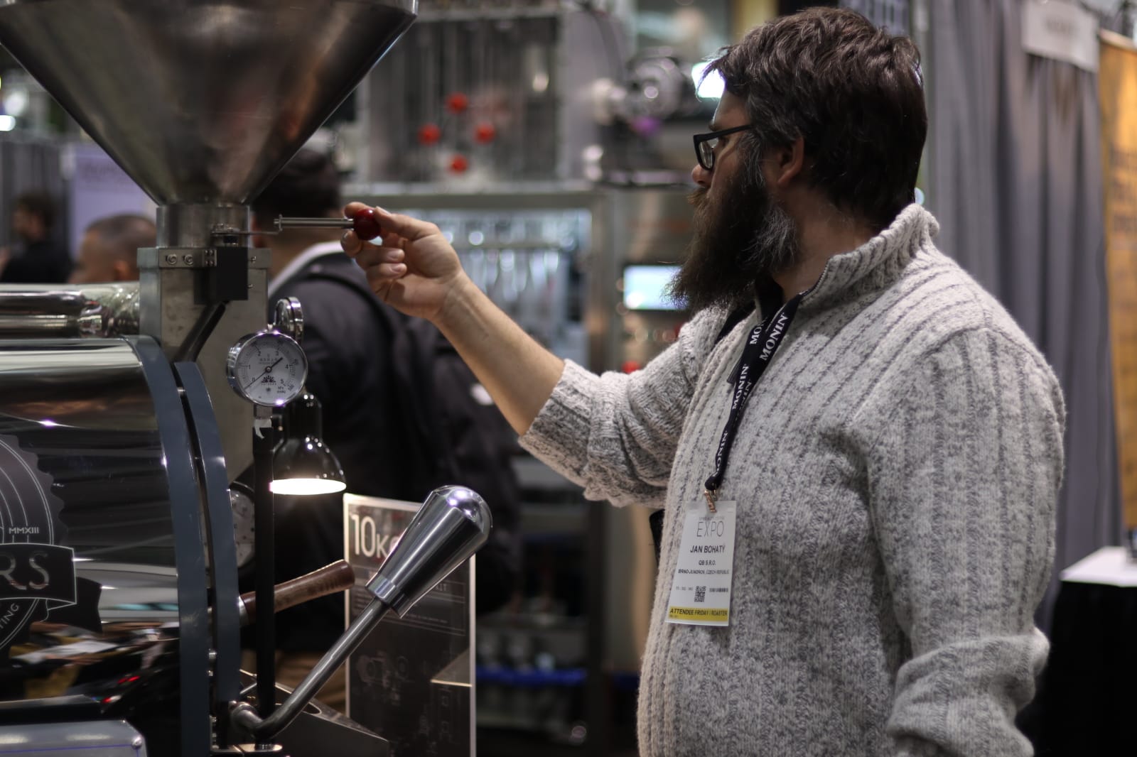 Jan Bohatý – hlavní pražič Johnny Coffee