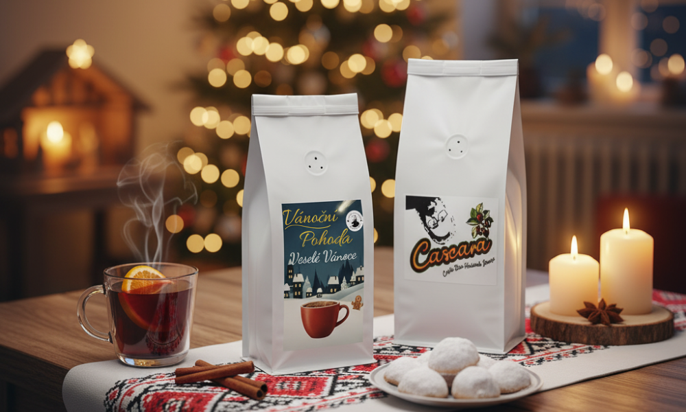 Dárkové balíčky s kávou – vánoční balení Johnny Coffee