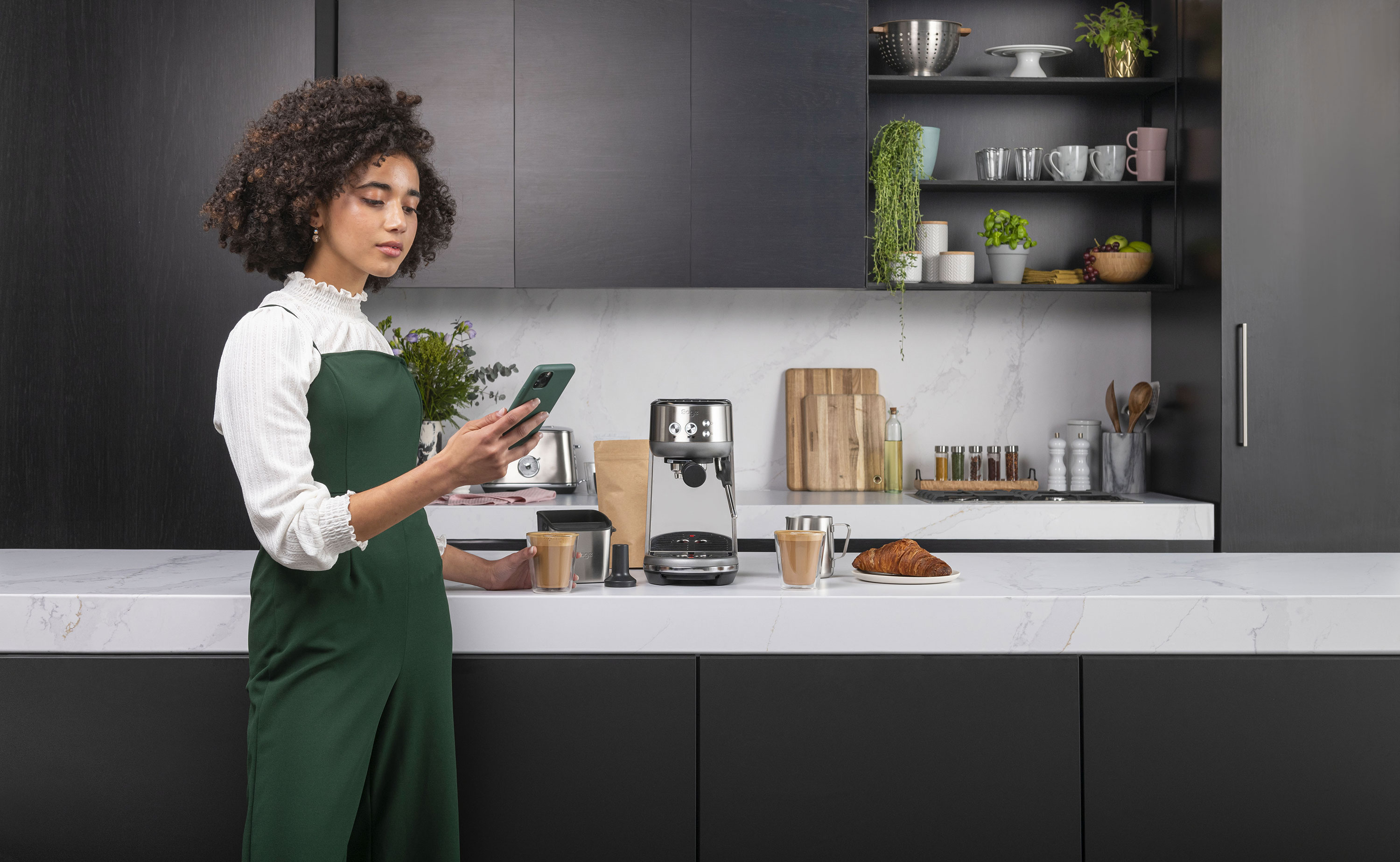 Sage Bambino detail kávovaru