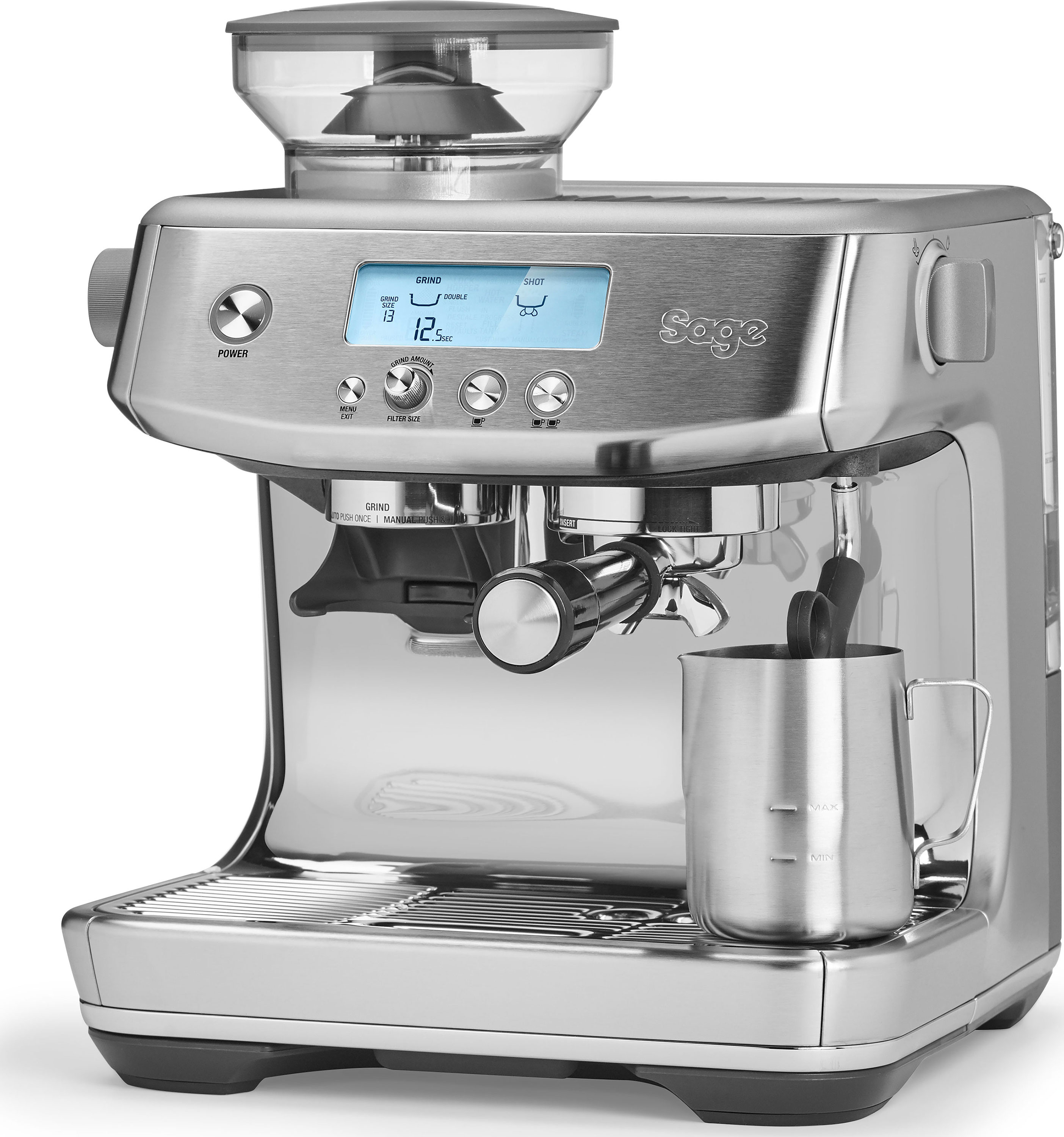 Ovládání a displej Sage The Barista Pro