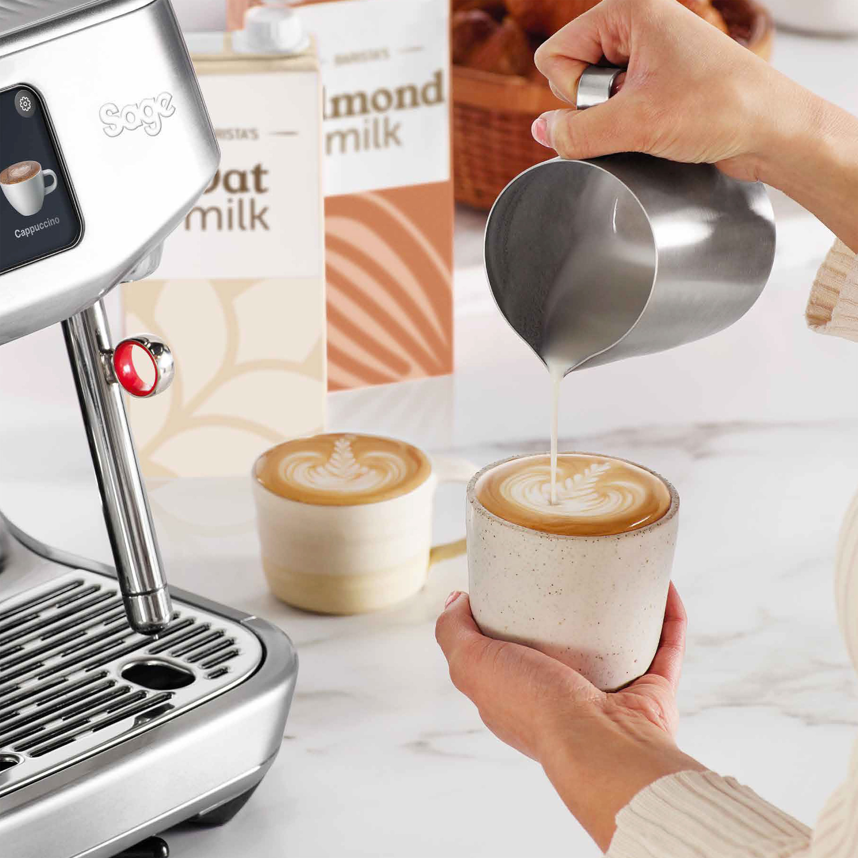 Sage The Oracle Jet detail kávovaru