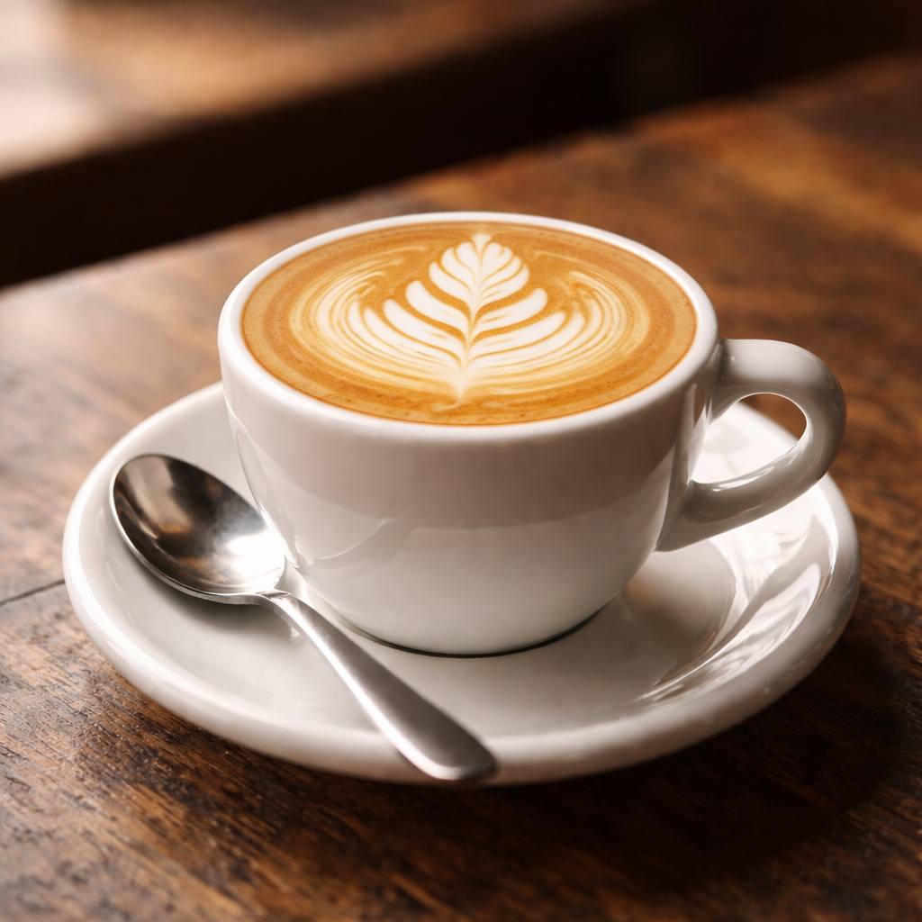 Flat white z guatemalské kávy Cobán od Johnny Coffee