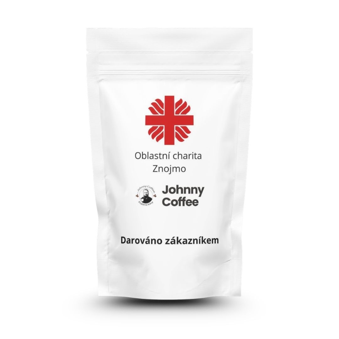 Káva pro Charitu Znojmo - balíčky 150g až 1kg