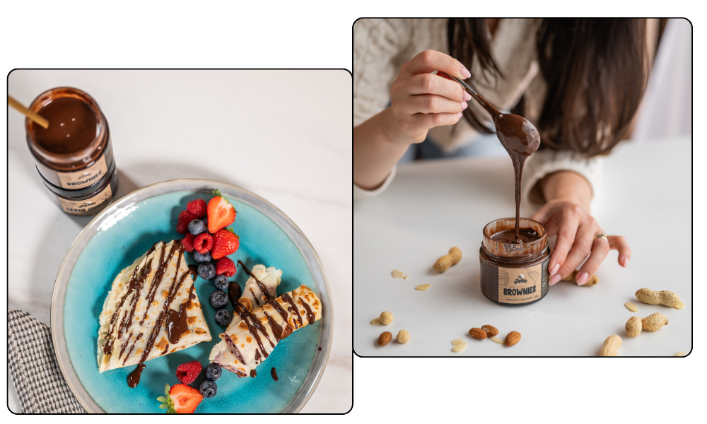 Brownies – ořechové máslo, ideální na toast, do kaše i na lívance