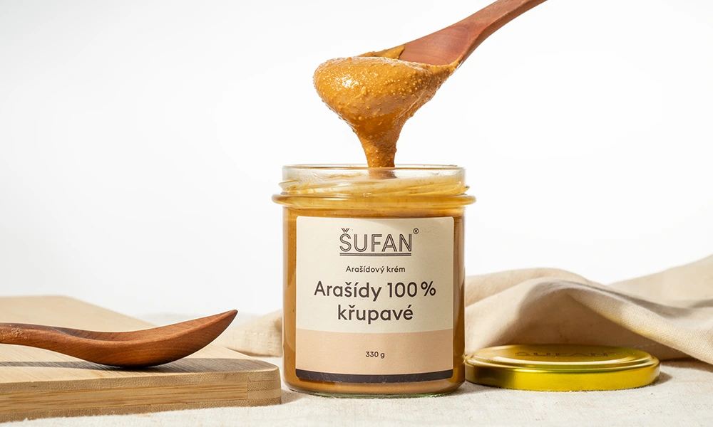 Arašídové máslo křupavé – použití na tousty a do snídaňových receptů