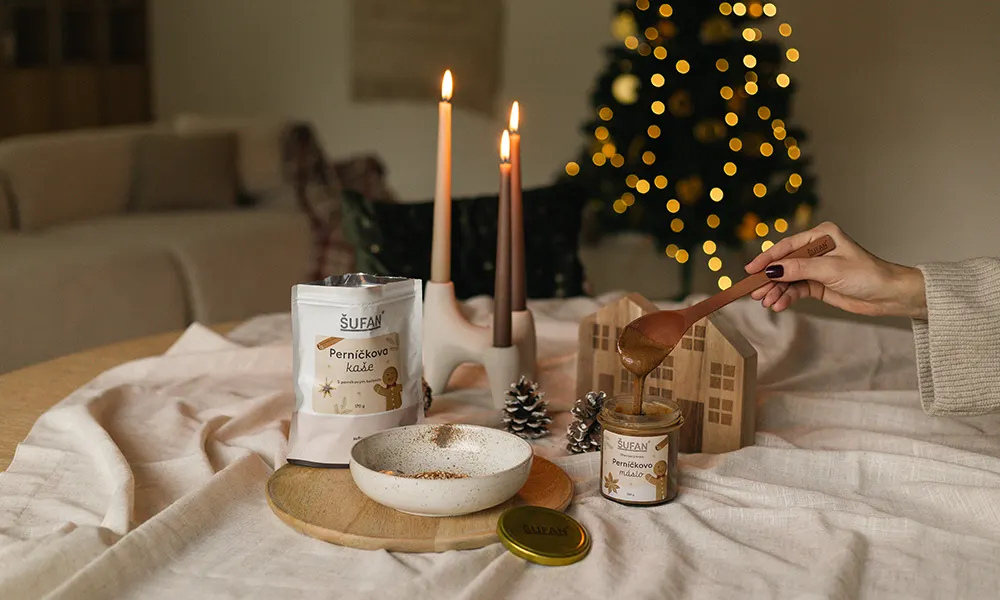 Perníčkovo máslo ŠUFAN – jen tak na lžičku