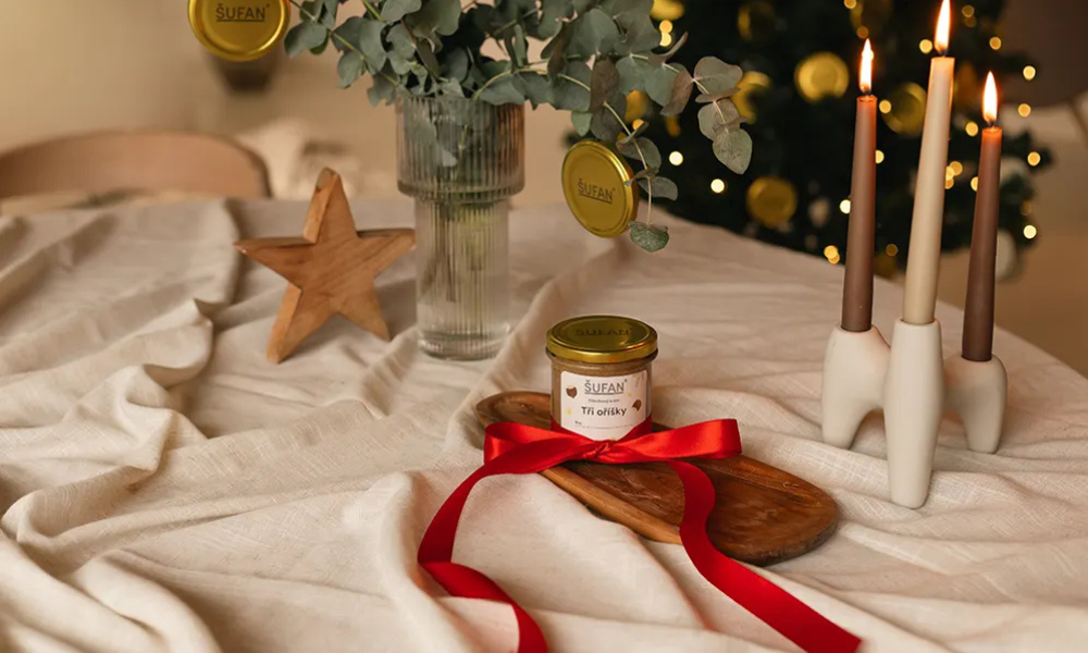 Tři oříšky ŠUFAN – jen tak na lžičku, do kaší i na pečivo