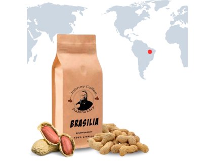 Brasil káva středně pražená Johnny Coffee