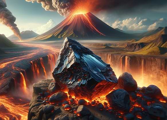 OBSIDIÁN – Temný kámen síly a ochrany