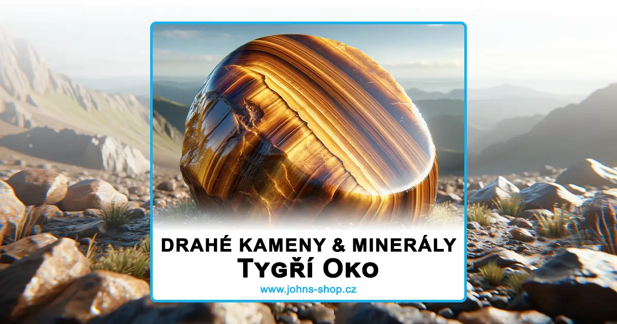 Drahé kameny a minerály - Tygří oko