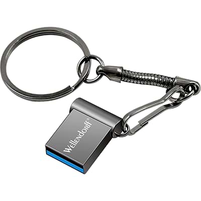 Mini USB Flash Disk - Šedý