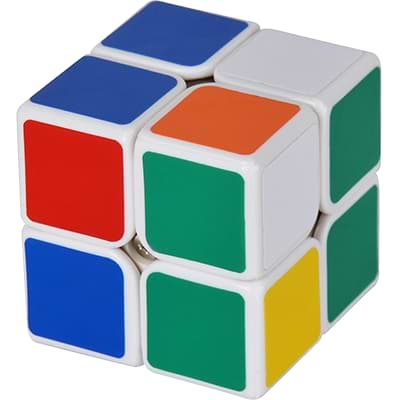 Rubikova kostka 2x2x2 - Bílá