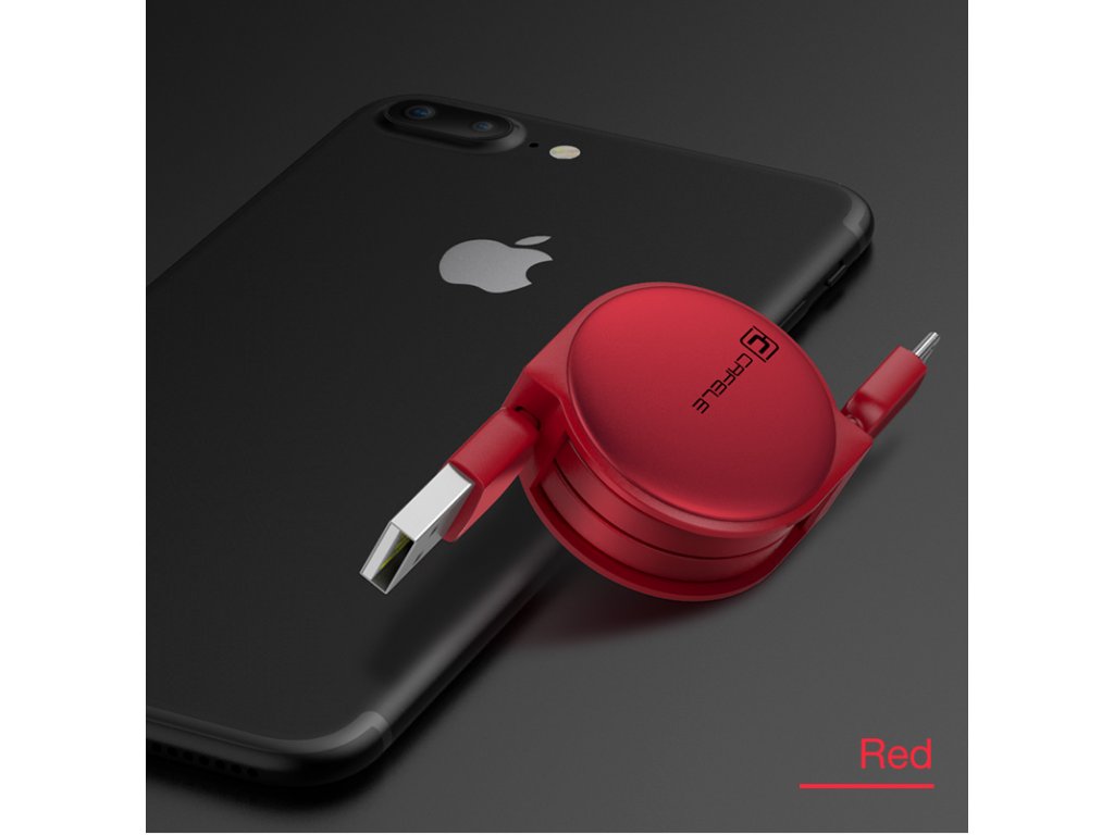 Cafele Retractable Micro USB Cable 1 m Longitud M xima para Android Puerto Micro USB Del (2)