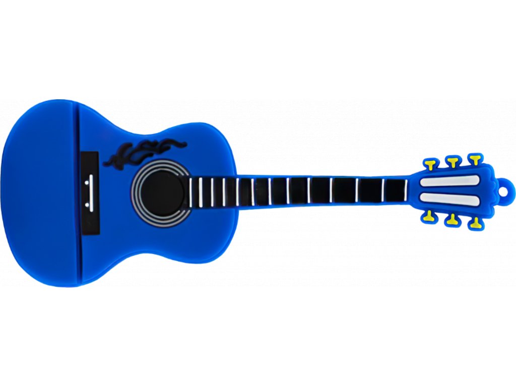 reddot shop usb flash disk hudebni akusticka kytara modra 32 GB - USB 3.0