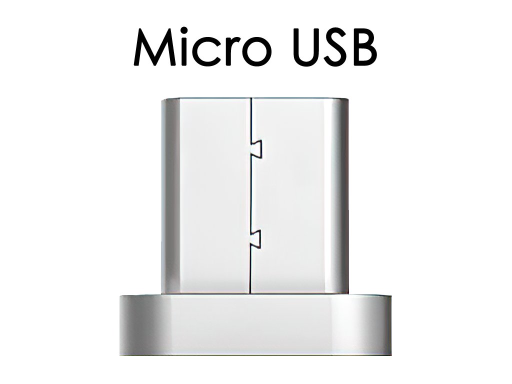 Červený magnetický kabel s mico USB koncovkou - John's Shop