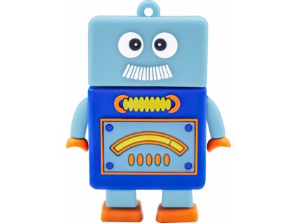 johns shop cz usb flash disk robot modry 1 32 GB