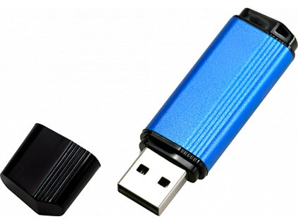 johns shop usb flash disk ceno metalicky modry 1 32 GB