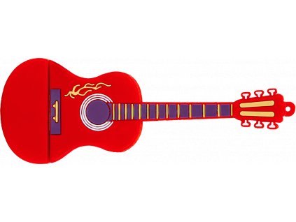 reddot shop usb flash disk hudebni akusticka kytara cervena 32 GB - USB 3.0